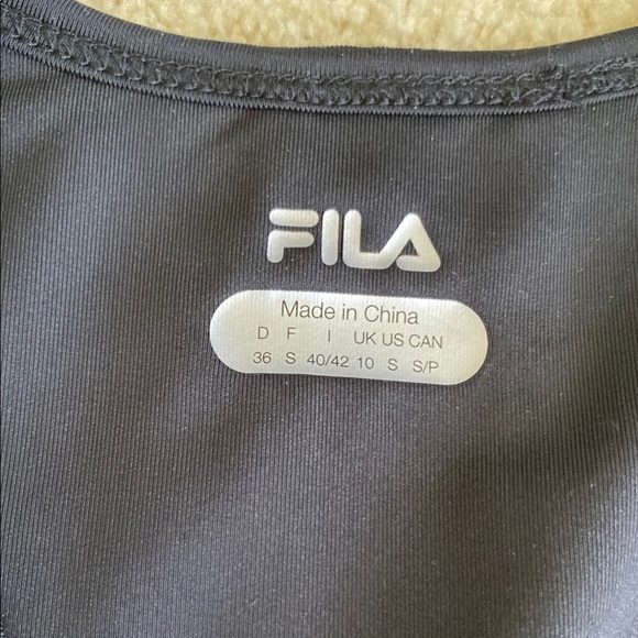 FILA Midnight Black Athletic Dress, S, NWT - Picture 2 of 11